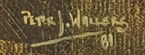 WALLERS, Peter (1953-) - Mount Tongariro & Lake Taupo Image 1++