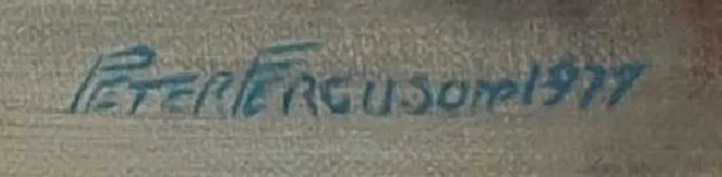 FERGUSON, Peter (1914-1995) - Southern Alps, 1977 Image 1++