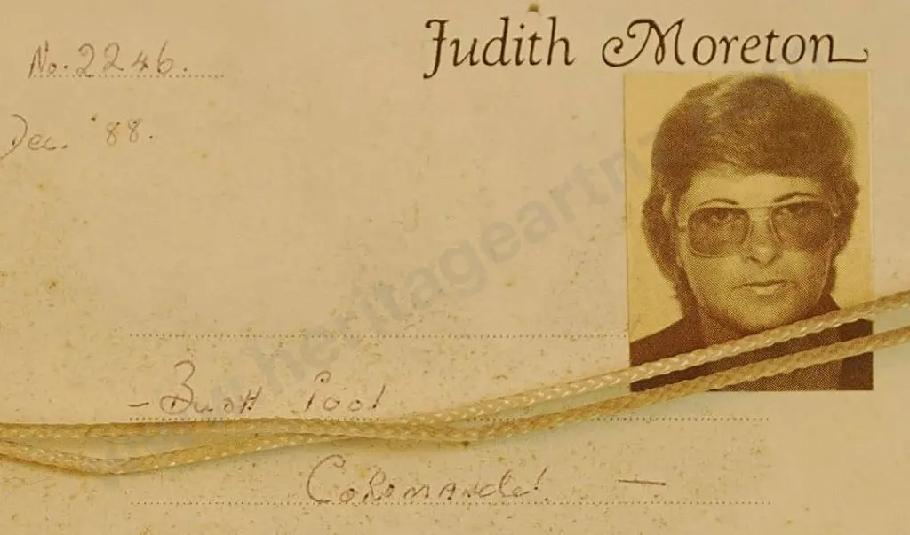 MORETON, Judith (1940-) - Bush Road, Coromandel 1966 Image 1++