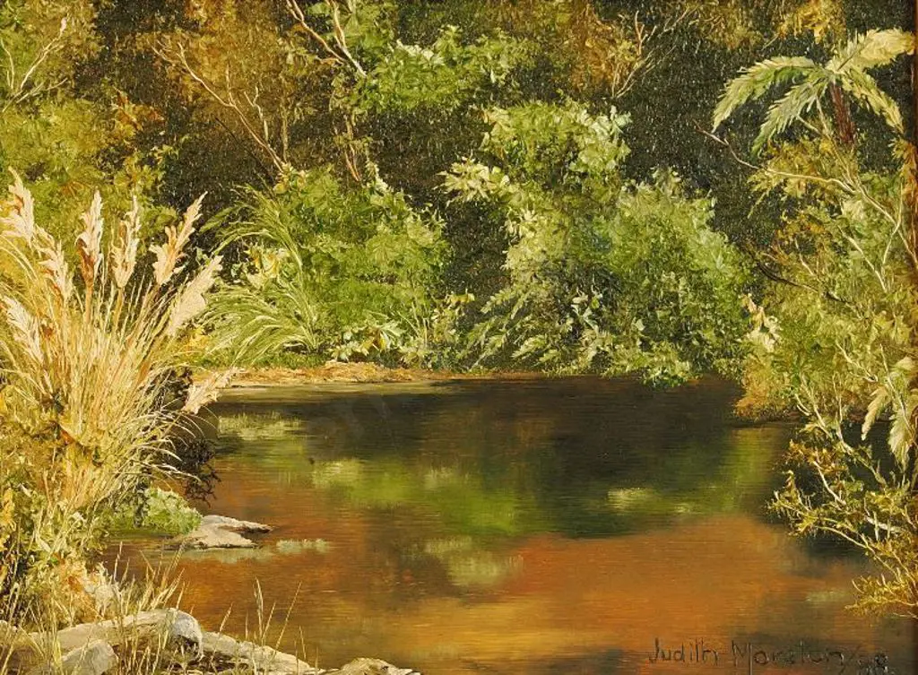 MORETON, Judith (1940-) - Bush Road, Coromandel 1966 Image 1++