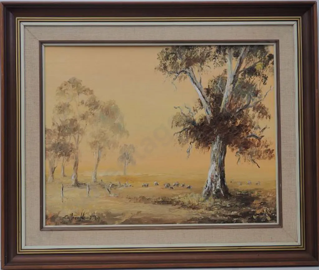 HAMILTON, Colleen (1930-1996) - Evening Light, NSW Image 1++