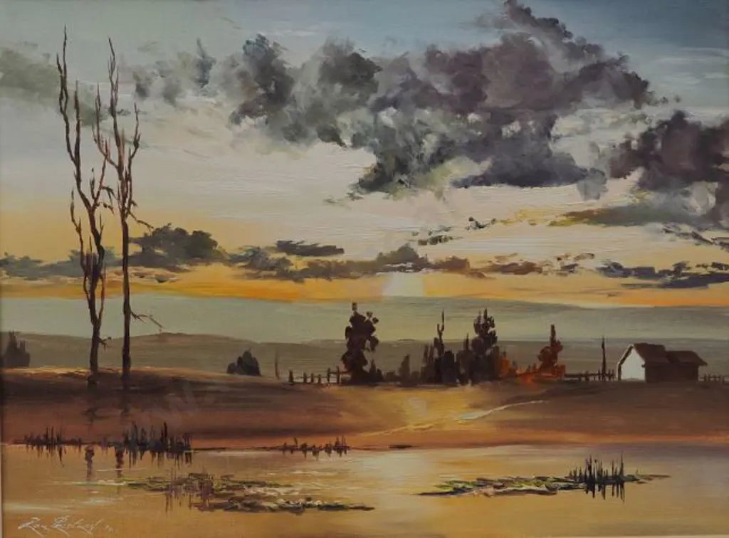 PRESTNEY, Ron (Active 1960s-80s) - Evening, 1974 Image 1++