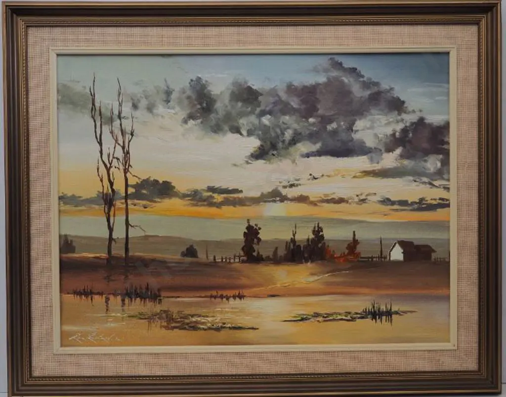 PRESTNEY, Ron (Active 1960s-80s) - Evening, 1974 Image 1++