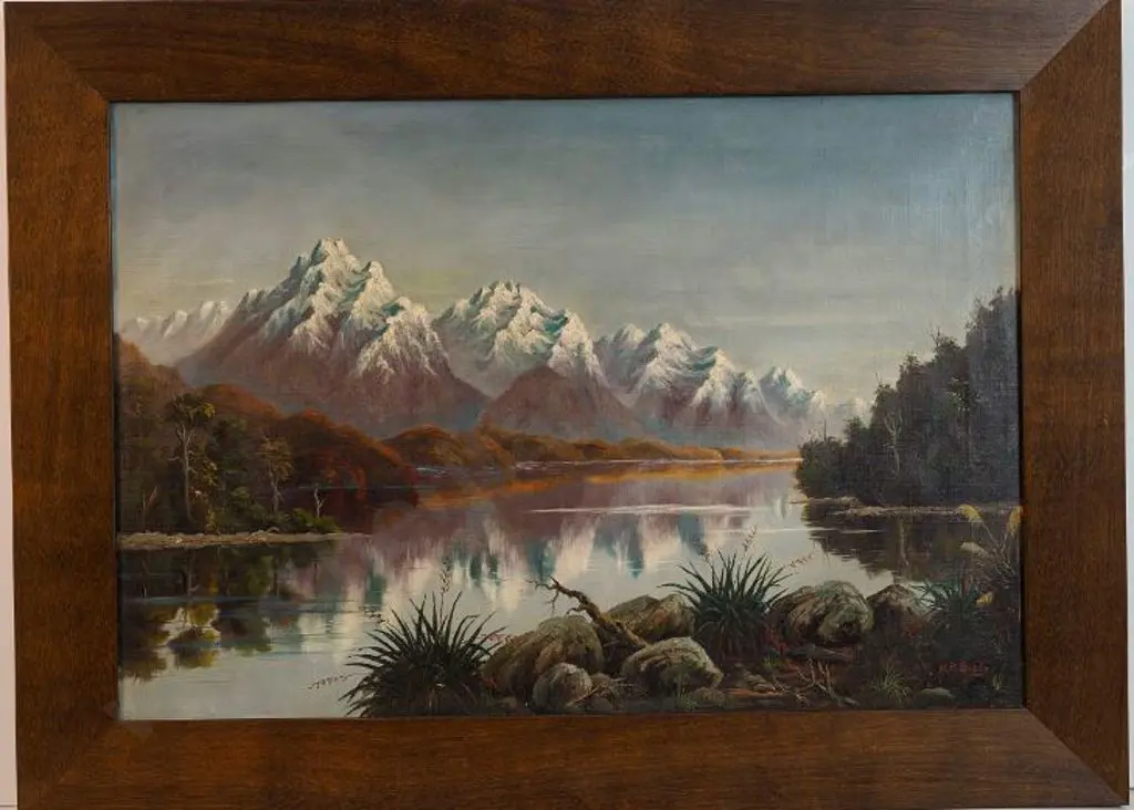 SEALY, W.B. - Alpine Scene Image 1++