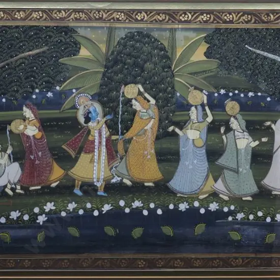 UNKNOWN artist - Indian Princess & Servants