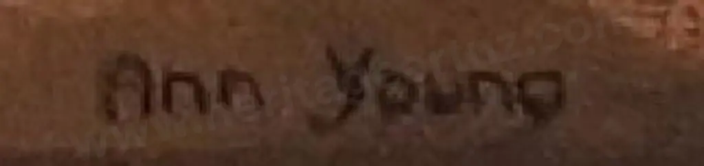 YOUNG, Ann - Gum Trees with Stream Image 1++