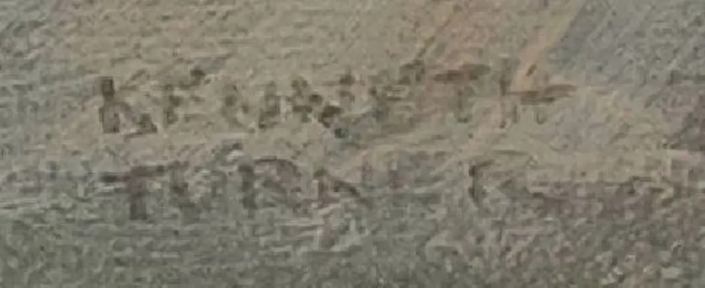 TURNER, Kenneth (Active early 60s) - Warm Shadows Image 1++