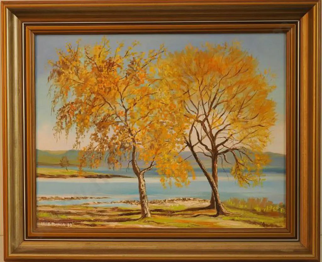 TURNER, Rose - Autumn Gold, Mission Bay, Lake Taupo 1983 Image 1++