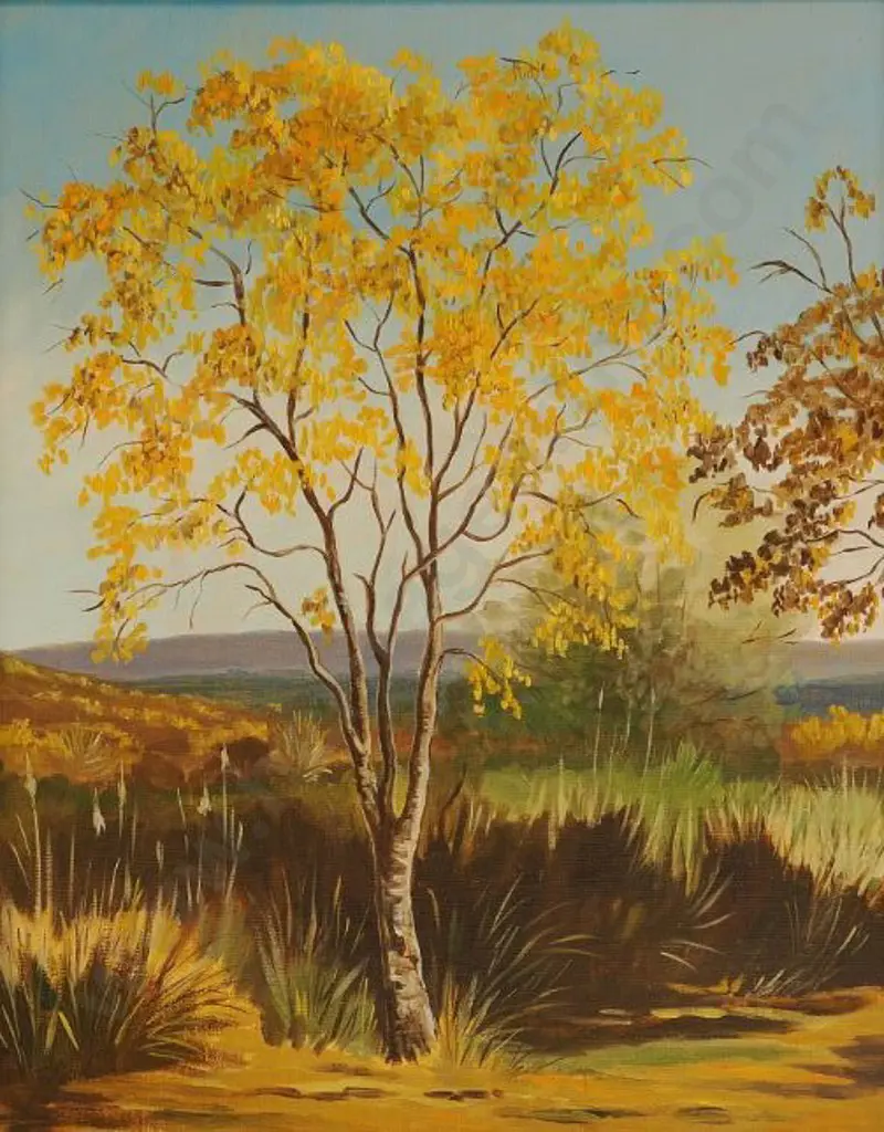 TURNER, Rose - Sunshine Tree. Kowhai, Lake Taupo Image 1++