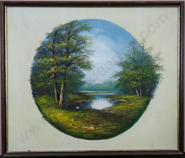 BROOKS - Pond & Trees Image 1++