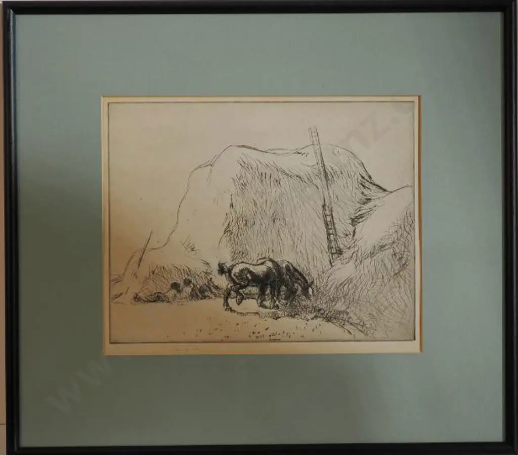 BLAMPIED, Edmund (1886-1966) - Sunday Rest Image 1++