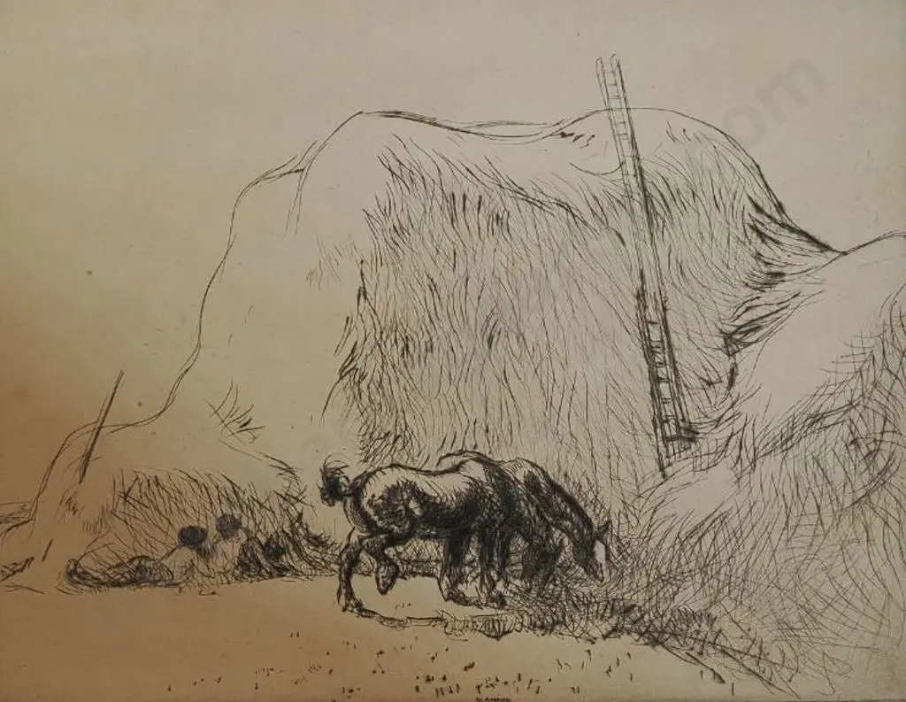 BLAMPIED, Edmund (1886-1966) - Sunday Rest Image 1++