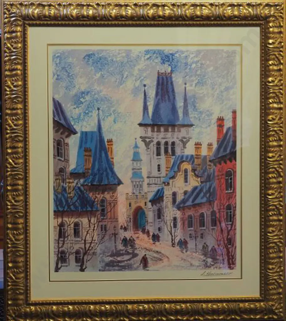 KRASNYANSKY, Anatole (1930-2023) - Street of Old Prague Image 1++