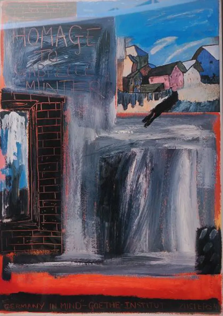 ZUSTERS, Jane (21st Cent.) - Homage to Gabrelle Minter Image 1++