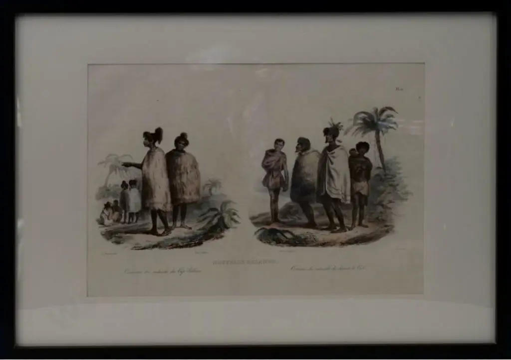 SAINSON, Louis de (1800-1874) - Costumes des Naturels du Cap Palliser - 1835 Image 1++