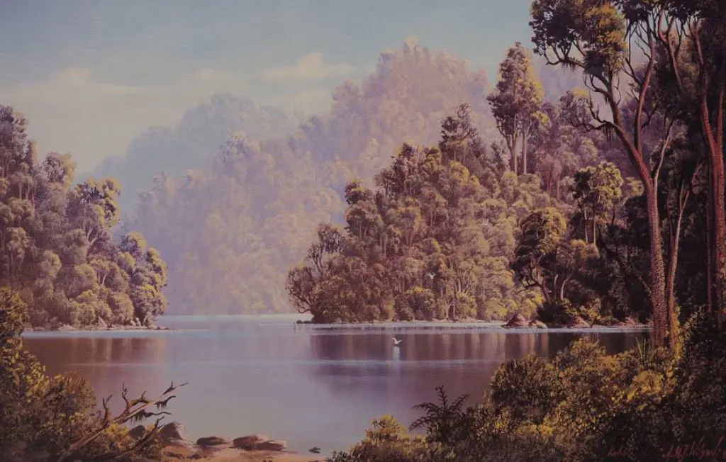 WILSON, Tim (1954-2020) - Rotoiti impression Image 1++