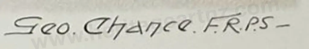 CHANCE, George (1885-1963) - The Cloisters, Canterbury College, Christchurch Image 1++