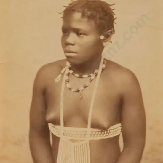 WILSON, George Washington (1823-1893) - Swazi Girl, South Africa c. 1880