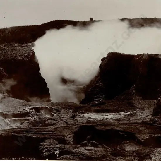 MARTIN, Josiah (1843-1916) - The Inferno,Tikitere, c.1880