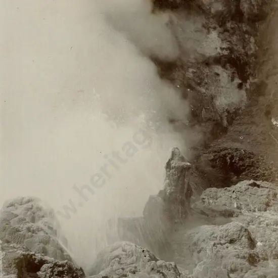 MARTIN, Josiah (1843-1916) - Great Wairakei, c. 1880