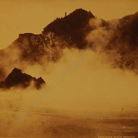 VALENTINE, George (1852-1890) - Cauldron, White Terraces