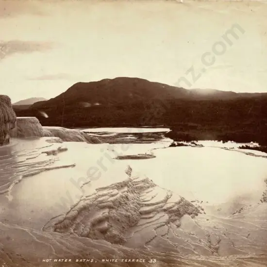 UNKNOWN - Hot Water Baths, White Terraces