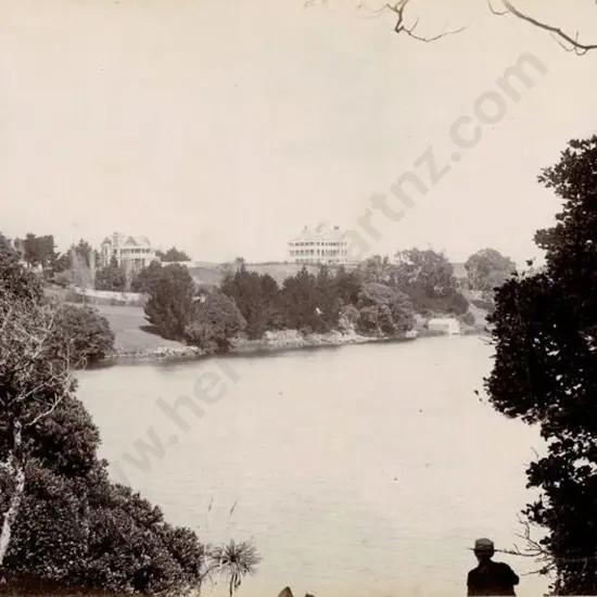 UNKNOWN - Lake Takapuna, Auckland, c.1880