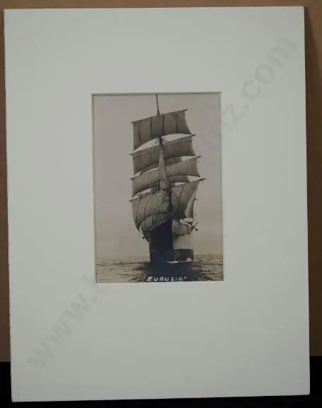 UNKNOWN - Sailing Ship 'Eurasia' (built 1885). Sunk by German uBoat 1916 Image 1++