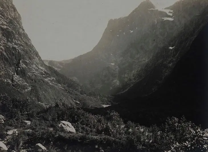 UNKNOWN Photographer - Head of Clinton Valley, Showing Lake Mintaro Image 1++