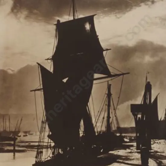 SUTCLIFFE, Frank Meadows (1853-1941) - Sunshine & Shadows, 1885