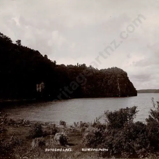 BLENCOWE, James Rasdell (1871-1945) - Rotoehu Lake - Late 19th Century