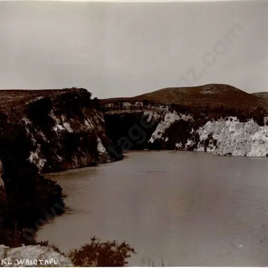 UNKNOWN - Echo Lake, Waiotapu, c. 1880