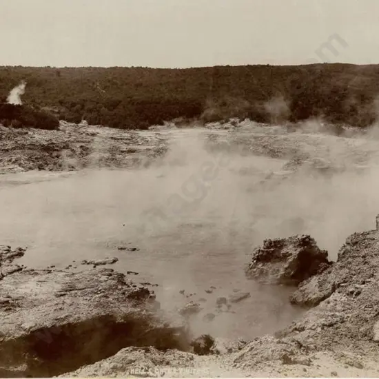 BLENCOWE, James Rasdell (1871-1945) - Hell's Gate, Tikitere, Late 19th Century