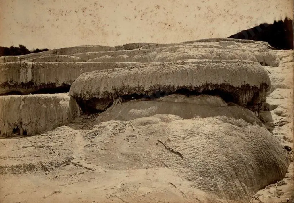 UNKNOWN - White Terraces, c. 1880 Image 1++