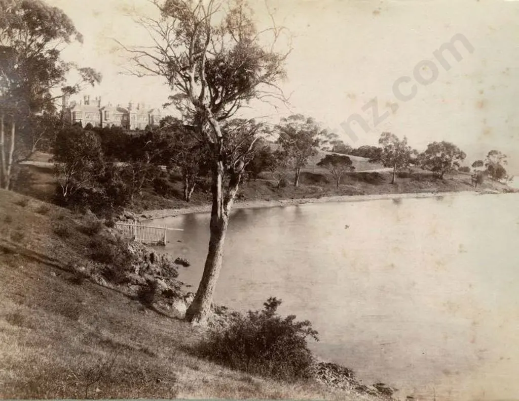 UNKNOWN - Views in Fitzroy Gardens, Melbourne, Australia (19th Century) - 3 Photos Image 1++