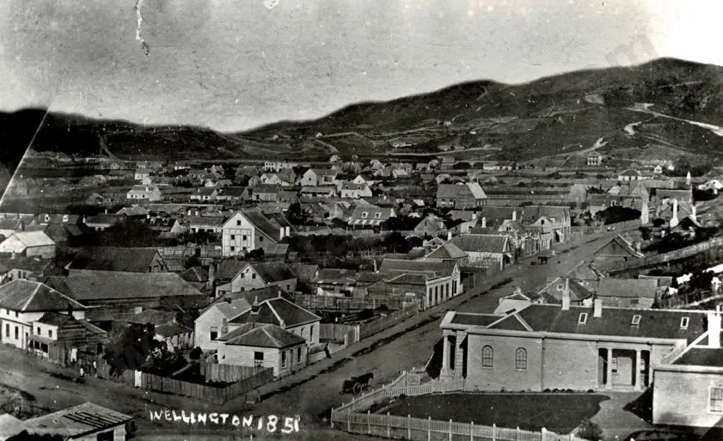 SWAN, George Henry (1833-1913) - Upper Willis Street, 1851 Image 1++