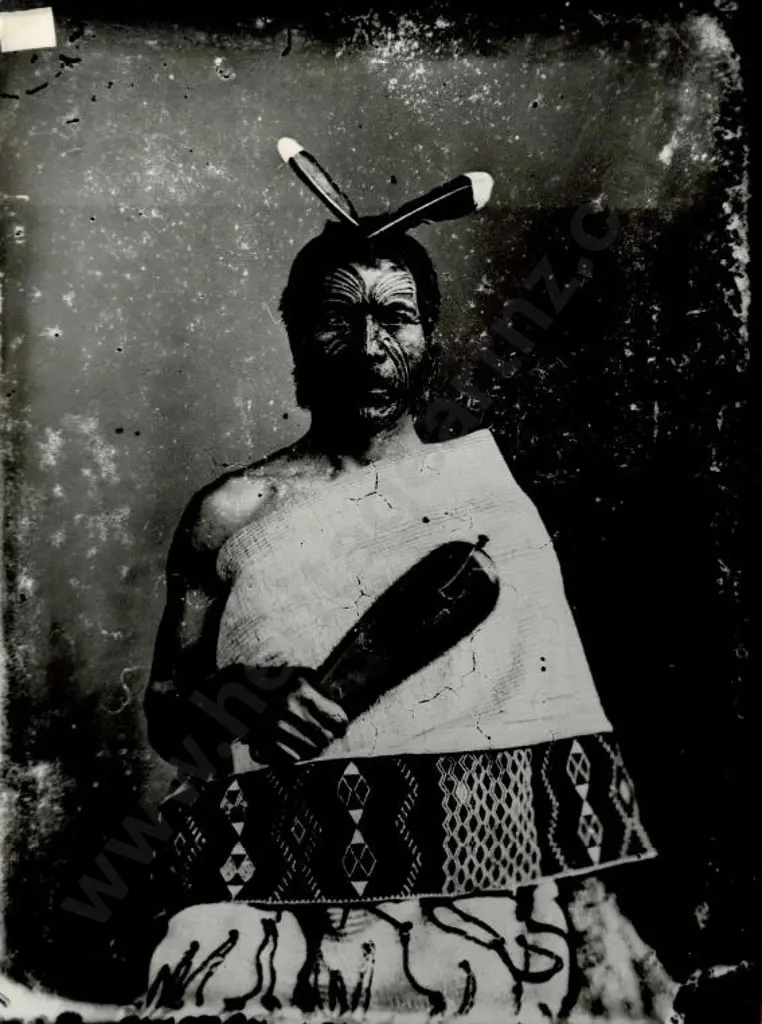 UNKNOWN - Unidentified Maori Warrior Image 1++