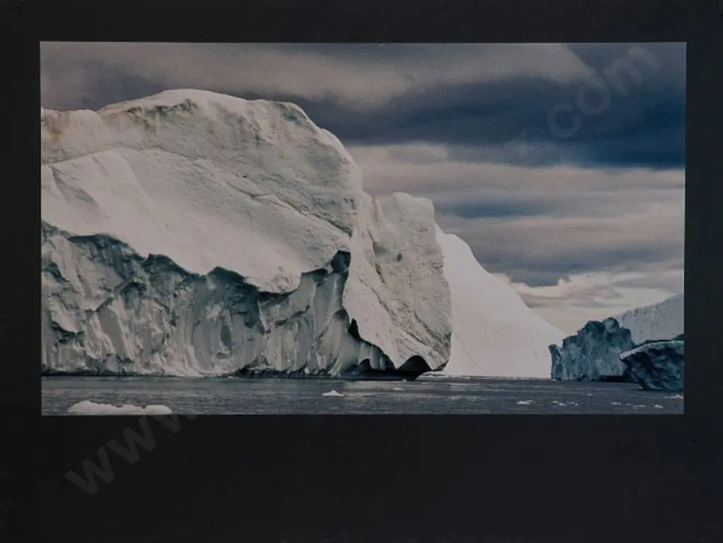 UNKNOWN Photographer - Glacial Vista with Iceshelf Image 1++