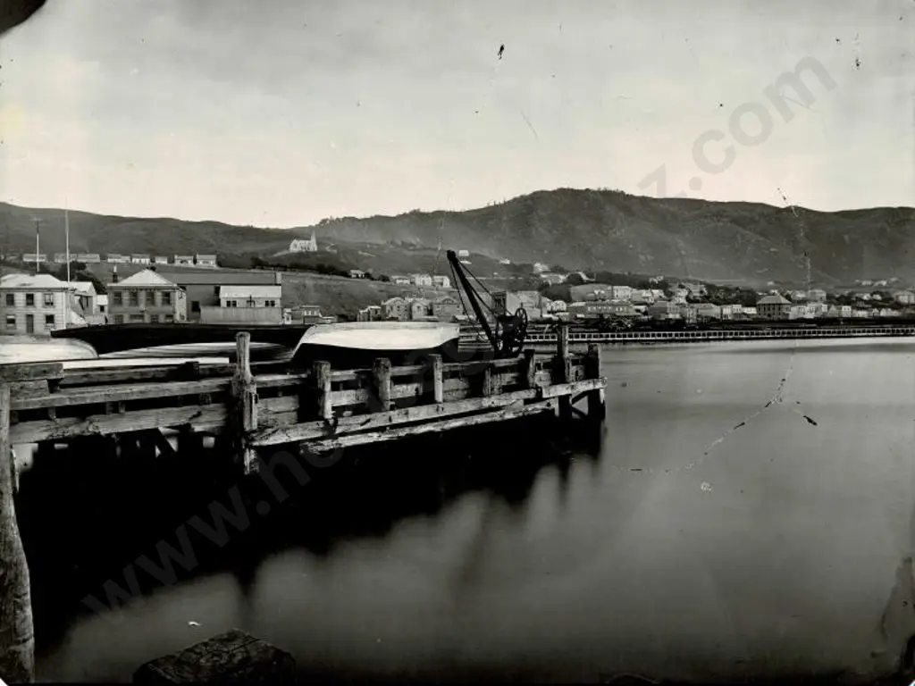 UNKNOWN - Wellington Harbour, c.1859 Image 1++