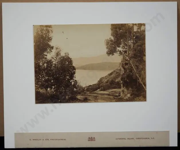 WHEELER, Edmund (1800-1877) - Southern Lake with Hills Image 1++