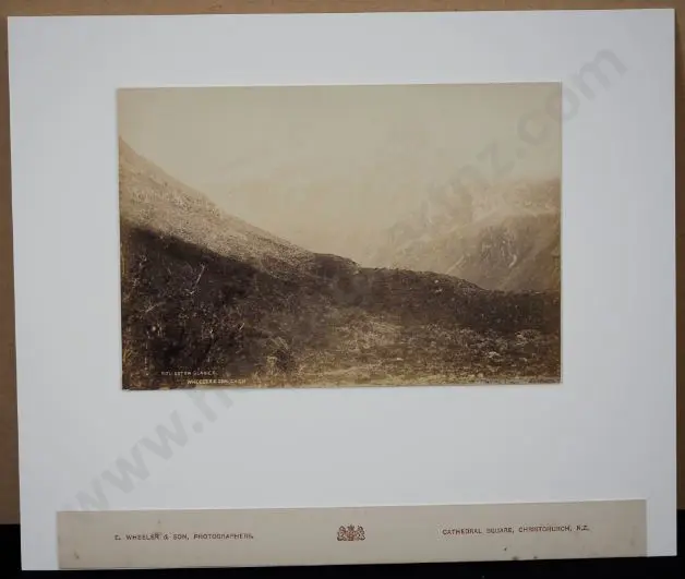 WHEELER, Edmund (1800-1877) - Rolleston Glacier Image 1++