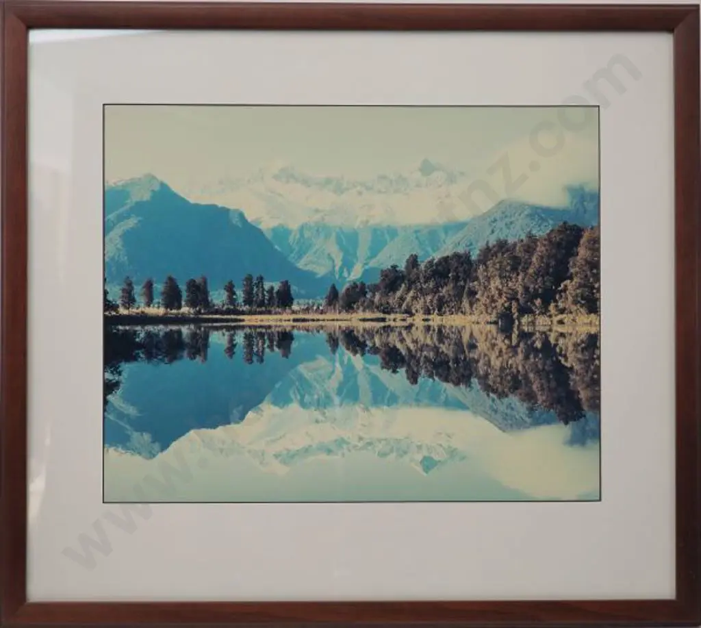 UNKNOWN photographer - Southern Alps & Lake Image 1++