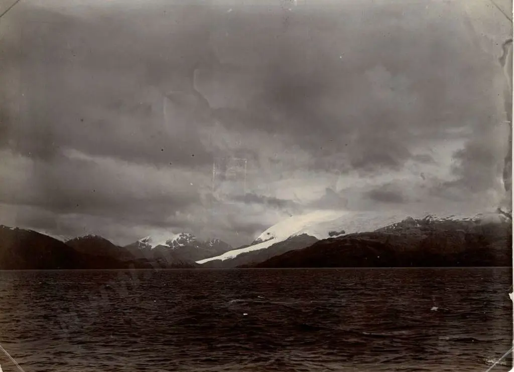 UNKNOWN - Glacier from Southern Alps to the Ocean - Early 20th Century Image 1++