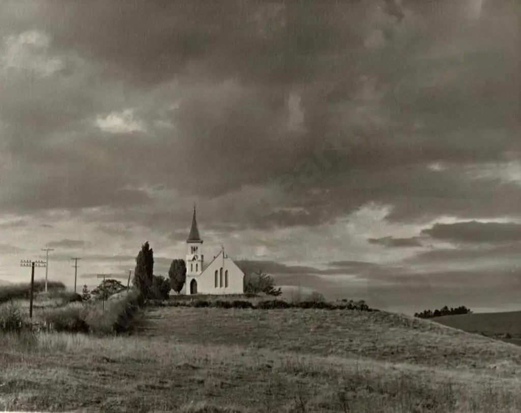 CASBOLT, Frederick Lennard (1896-1987) - Country Church Image 1++