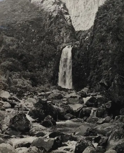 UNKNOWN - Bells Falls, Mount Taranaki Image 1++
