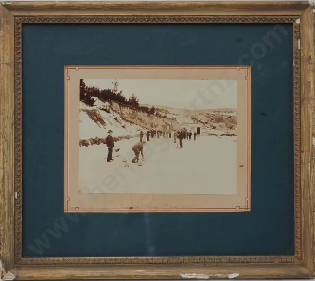 UNKNOWN photographer - Curling on Ice, July 12, 1904 Image 1++