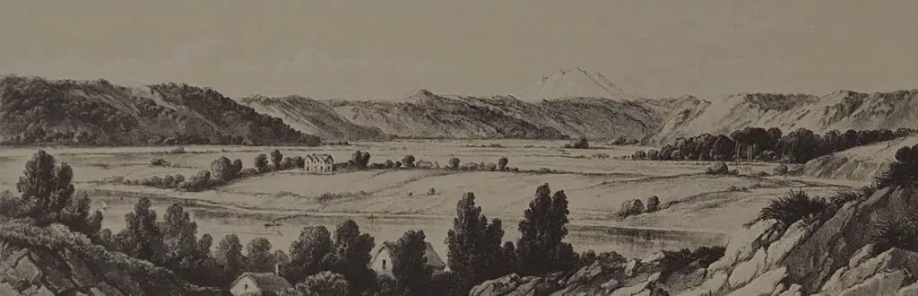 BARRAUD, Charles Decimus (1822-1897) - Horowhenua Lake. Govt. House Wellington, Whanganui River, Wellington Railway Image 1++