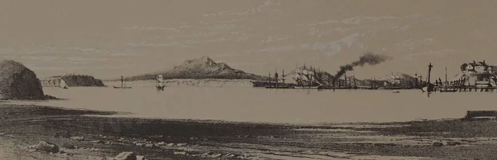 BARRAUD, Charles Decimus (1822-1897) - Rotoiti, Freeman's Bay Auckland, Coromandel Harbour, Rotorua Image 1++