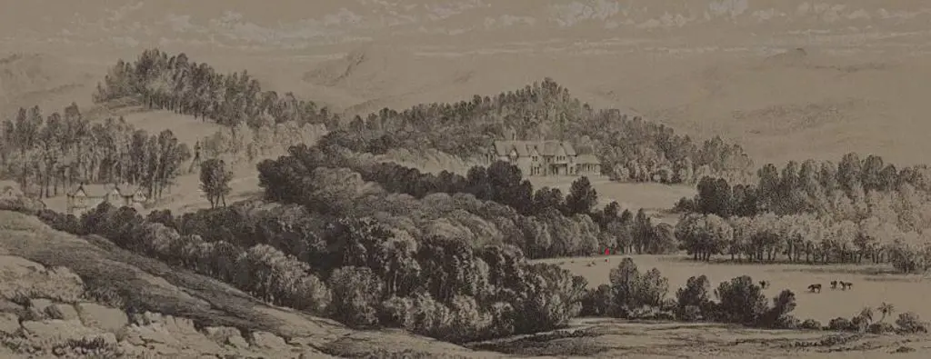 BARRAUD, Charles Decimus (1822-1897) - Lake Coleridge, Cheviot Hills Station. Mt Cook, Holitika River Image 1++