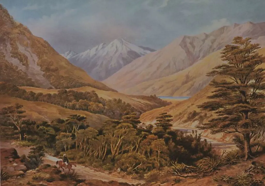 BARRAUD, Charles Decimus (1822-1897) - Craigieburn Valley Image 1++